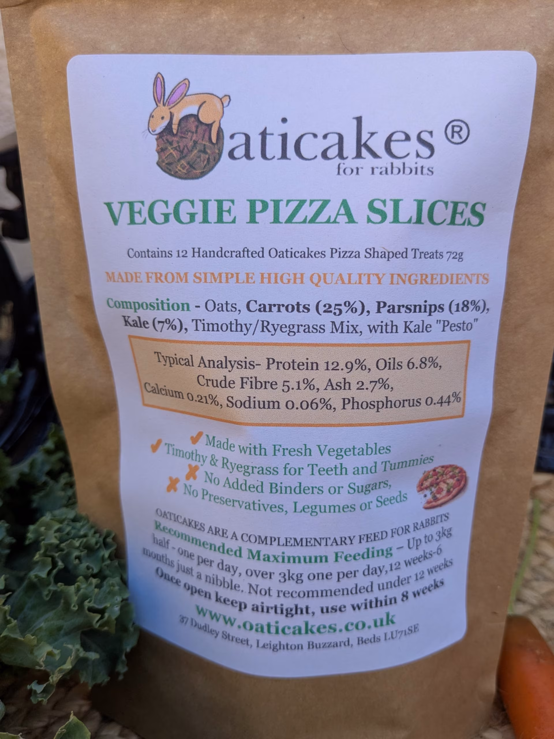 Veggie Pizza Slices 72g - Image 4