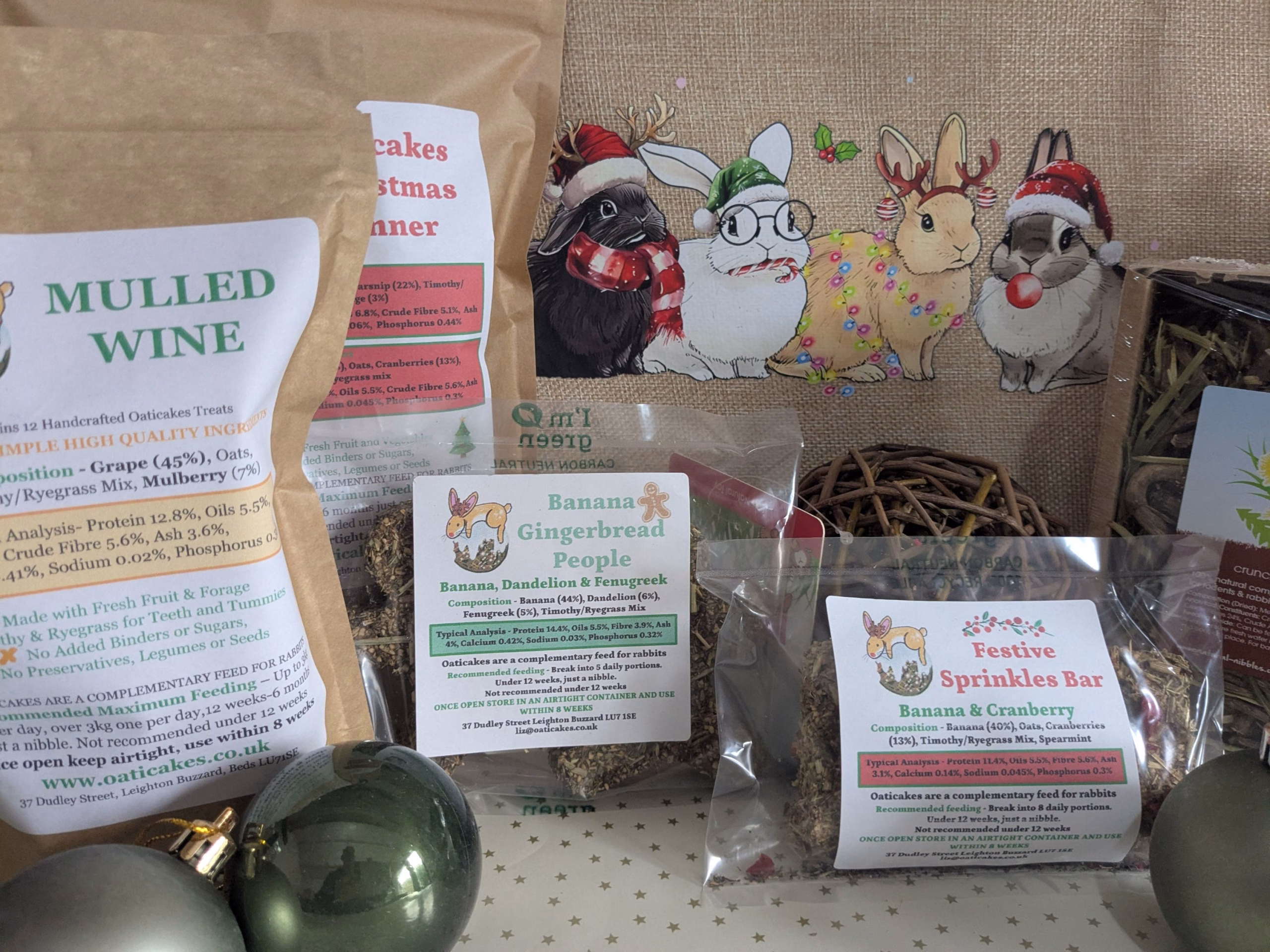 Filled Xmas Bunny Bag - Image 2